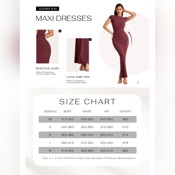 REORIA Crew Neck Lounge Maxi Dress #1029 - Picture 10 of 11